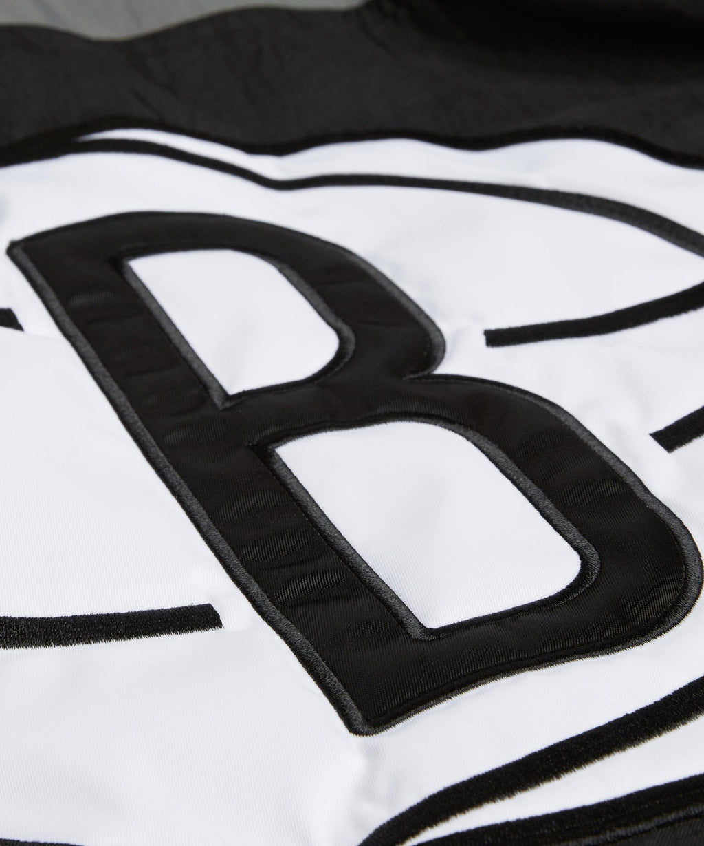 Nets Inspired Hooded Pullover Jacket