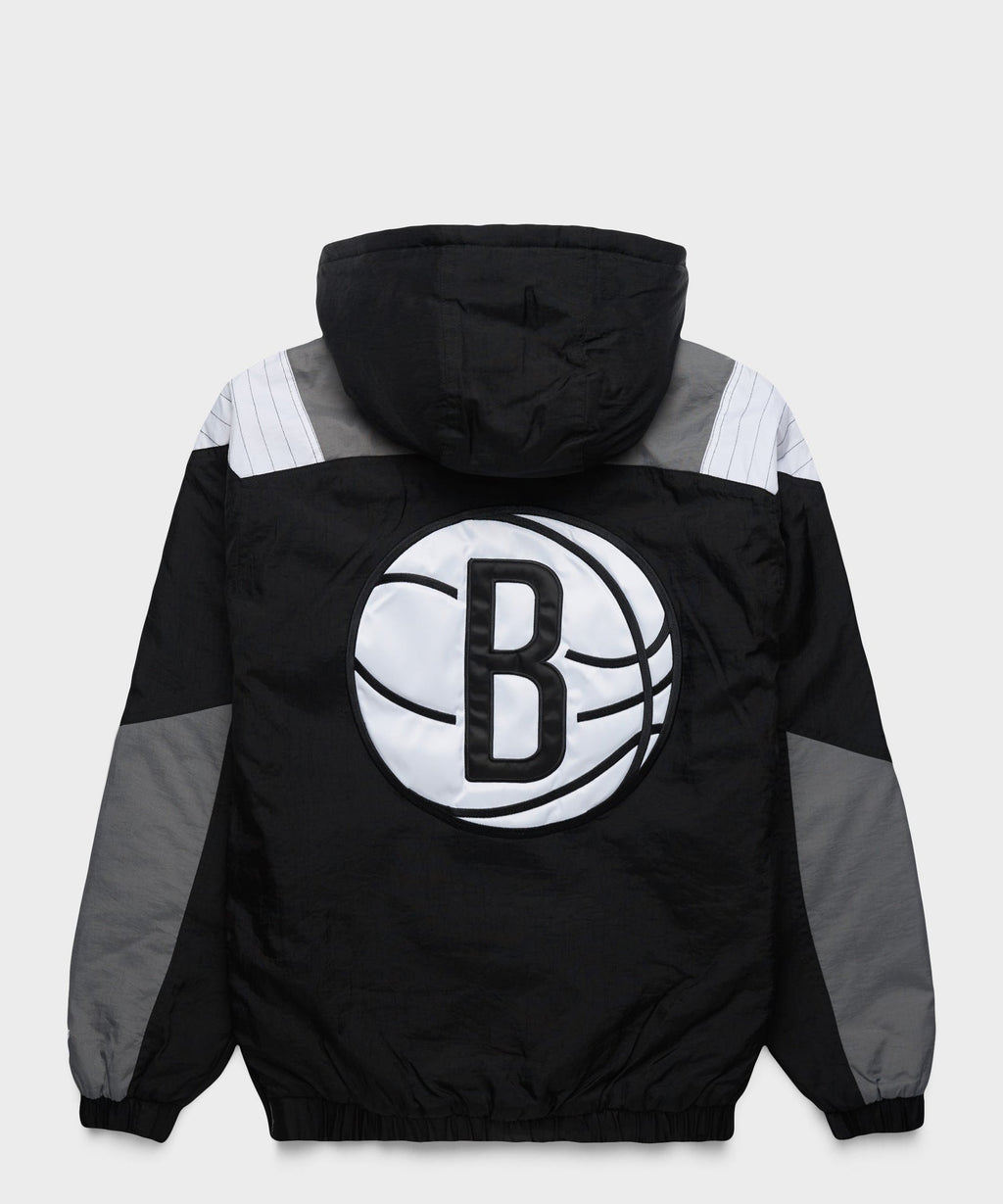 Nets Inspired Hooded Pullover Jacket