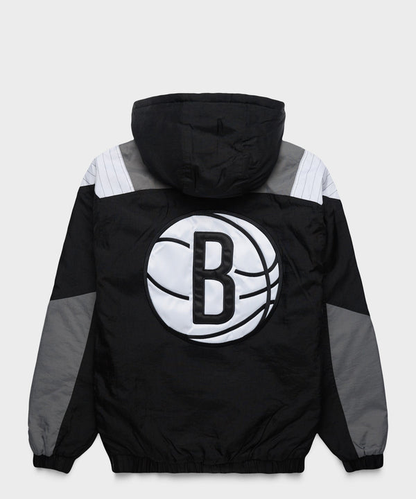 Nets Inspired Hooded Pullover Jacket