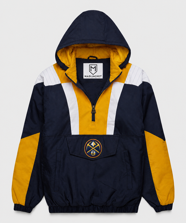 Nuggets Inspired Hooded Pullover Jacket