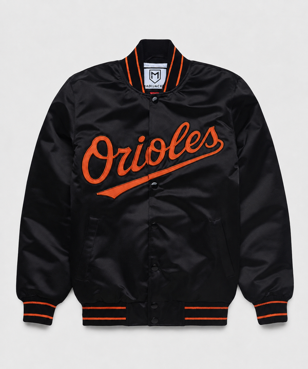 Orioles Heavyweight Satin Fan Jacket
