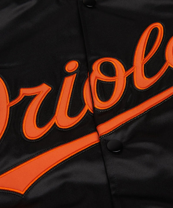 Orioles Heavyweight Satin Fan Jacket