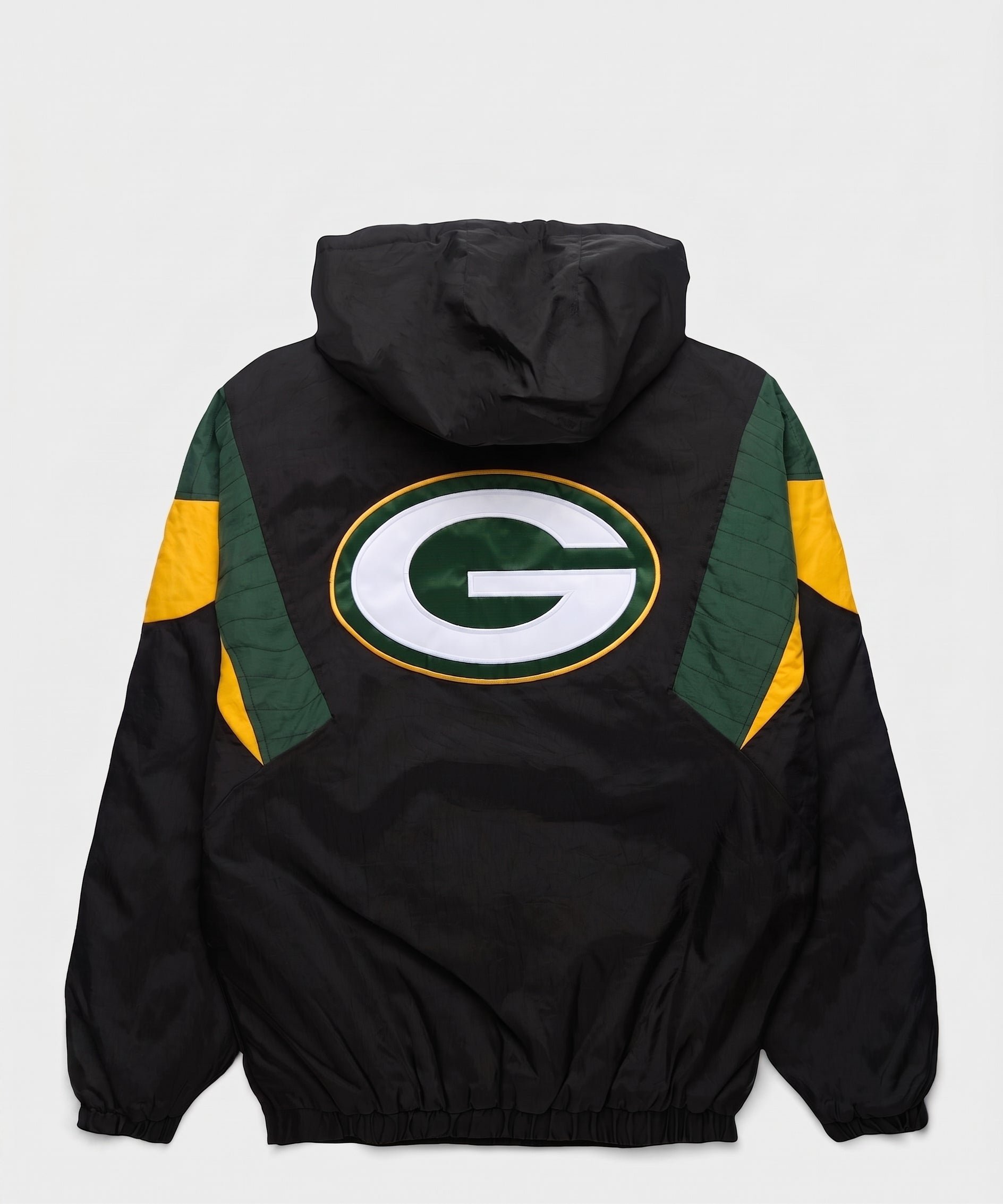 Packers Inspired Blackout Hooded Pullover Jacket Secondary image
