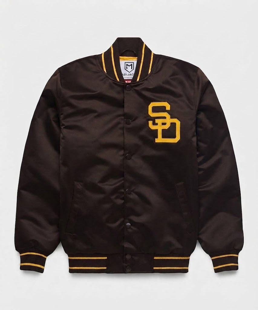 San Diego Padres Heavyweight Satin Jacket