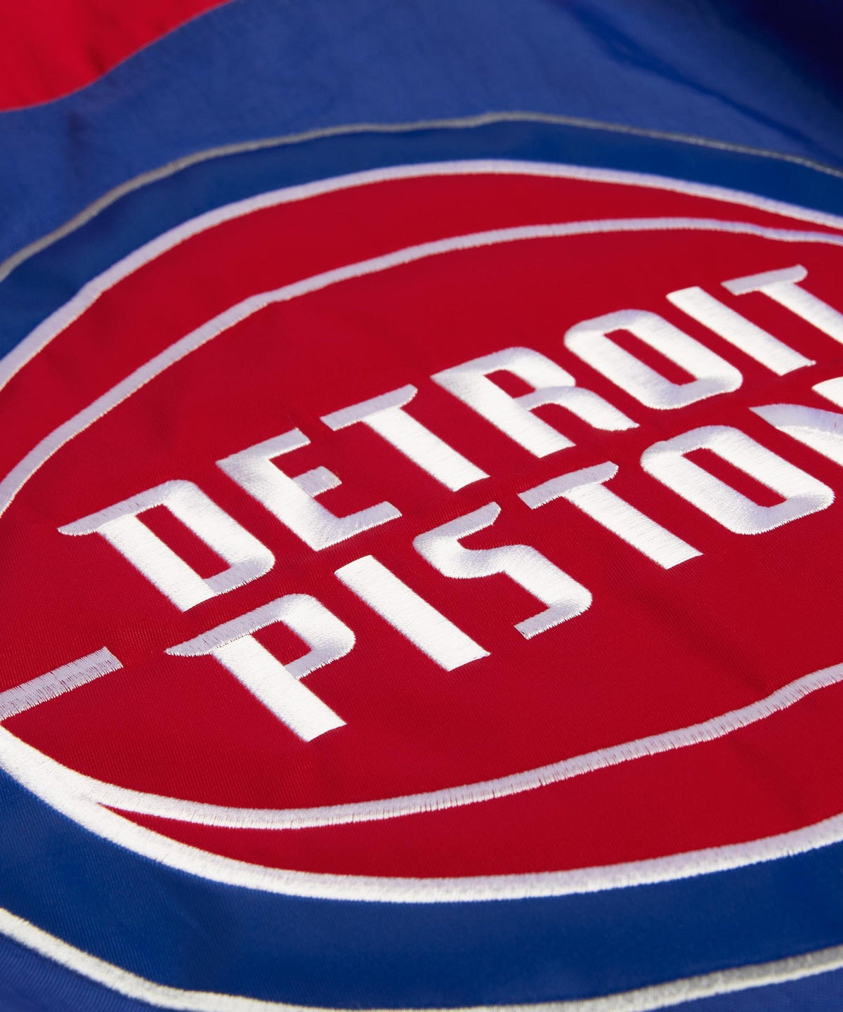 Pistons Inspired Hooded Pullover Jacket
