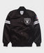 Raiders Heavyweight Satin Fan Jacket