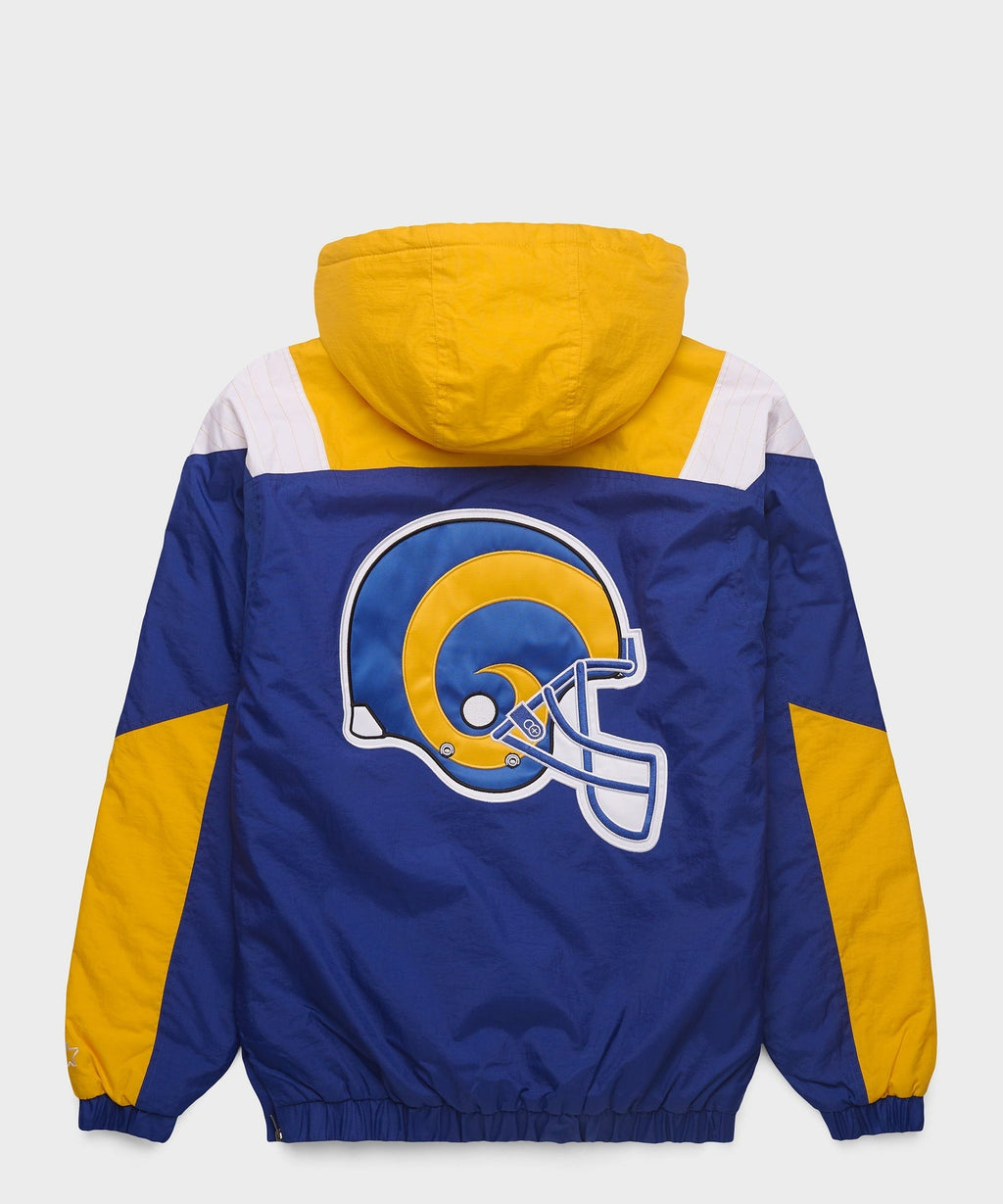 Rams Inspired Hooded Pullover Jacket