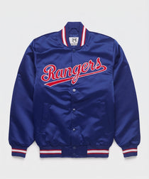 Rangers Heavyweight Satin Fan Jacket