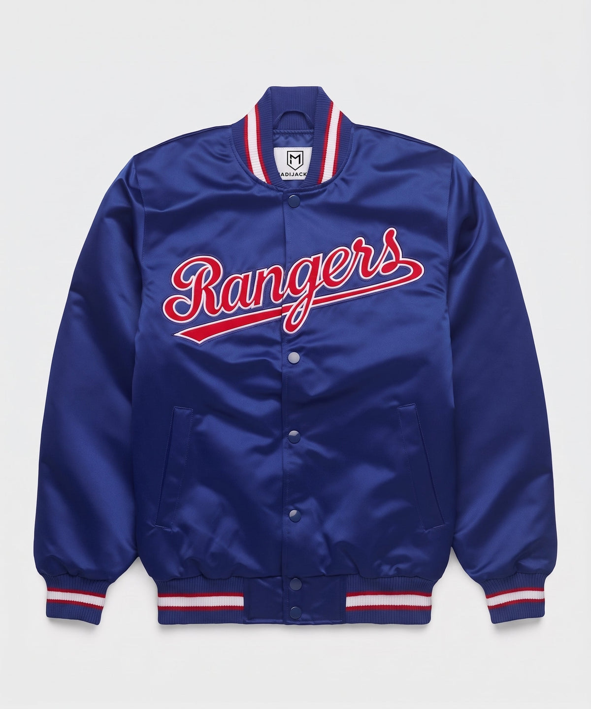 Rangers Heavyweight Satin Fan Jacket