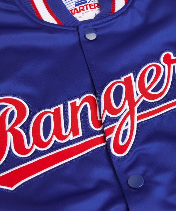 Rangers Heavyweight Satin Fan Jacket