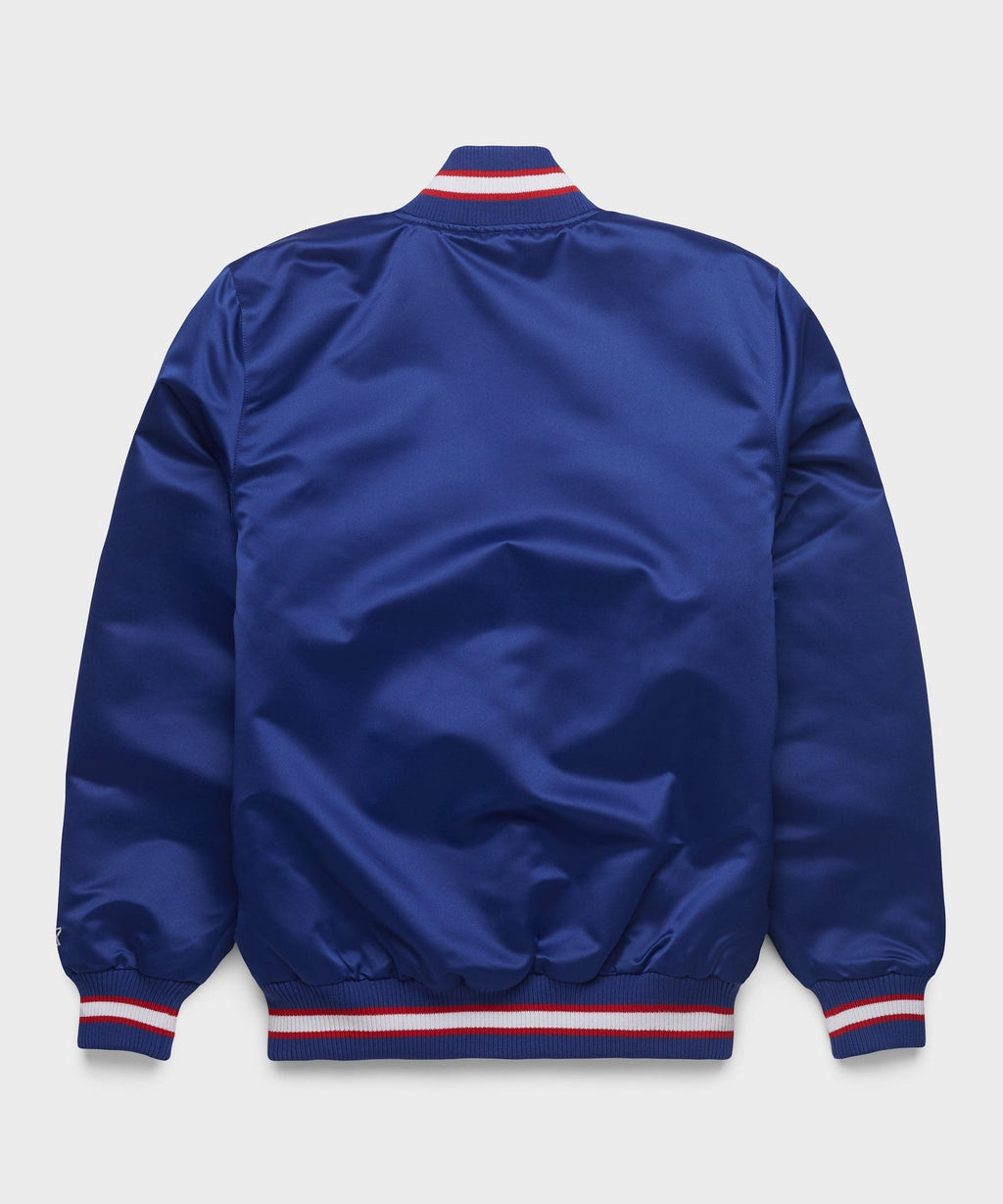 Rangers Heavyweight Satin Fan Jacket