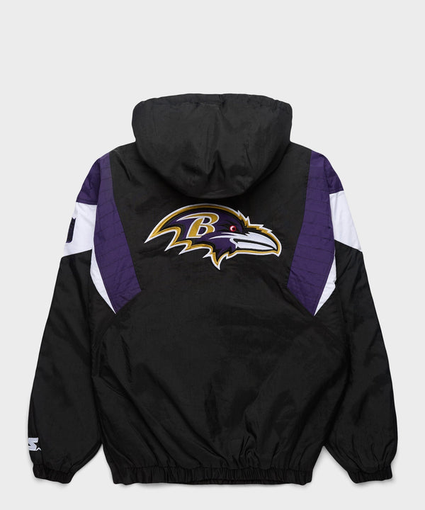 Ravens Inspired Hooded Pullover Jacket