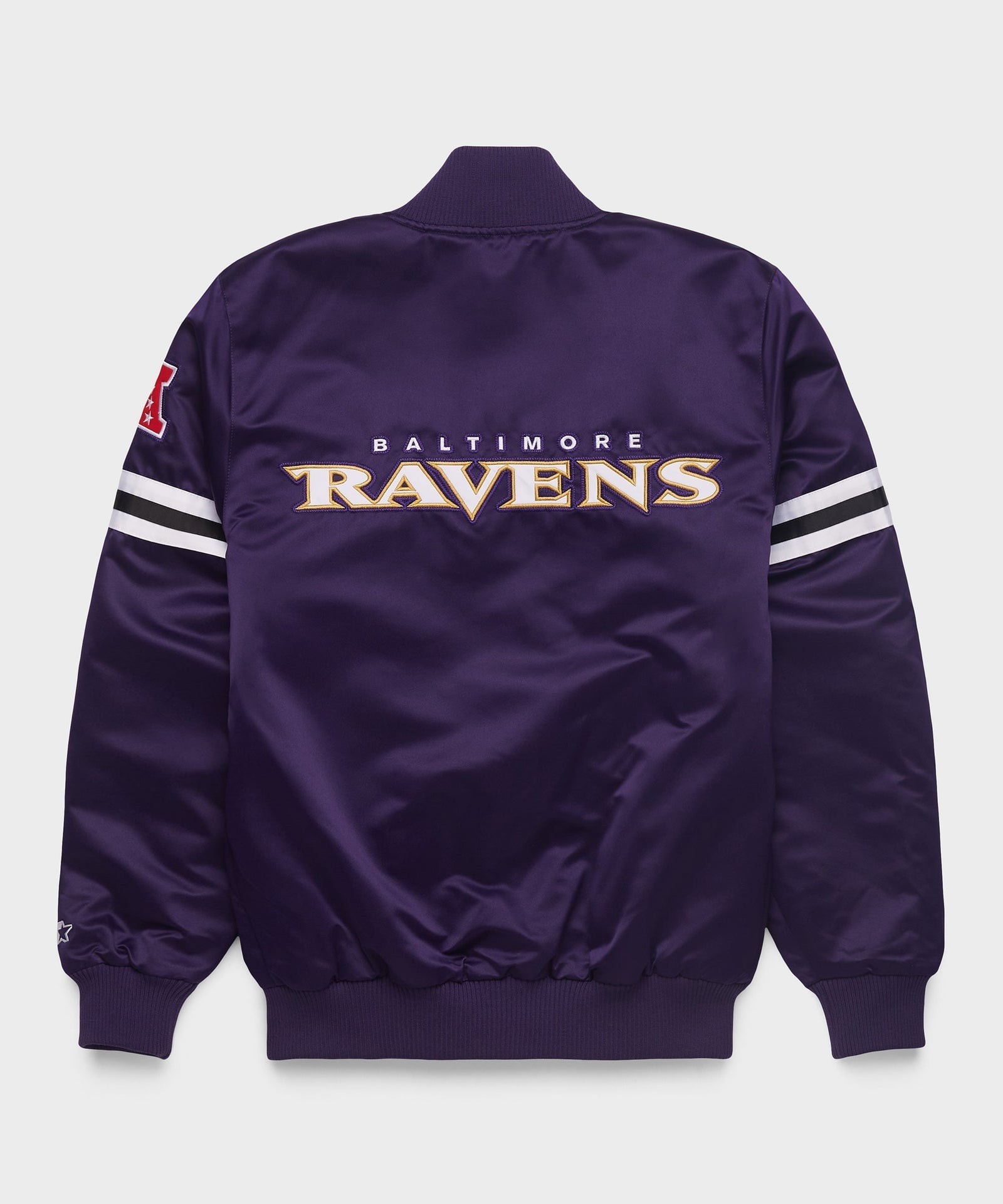 Ravens Heavyweight Satin Fan Jacket Secondary image