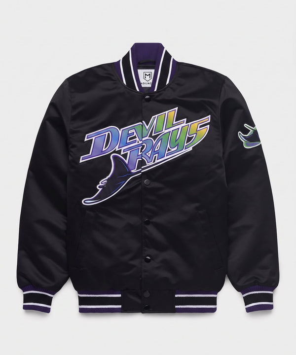 Devil Rays Heavyweight Satin Fan Jacket