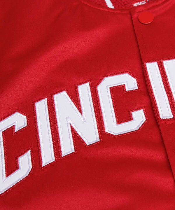 Cincinnati Heavyweight Satin Fan Jacket