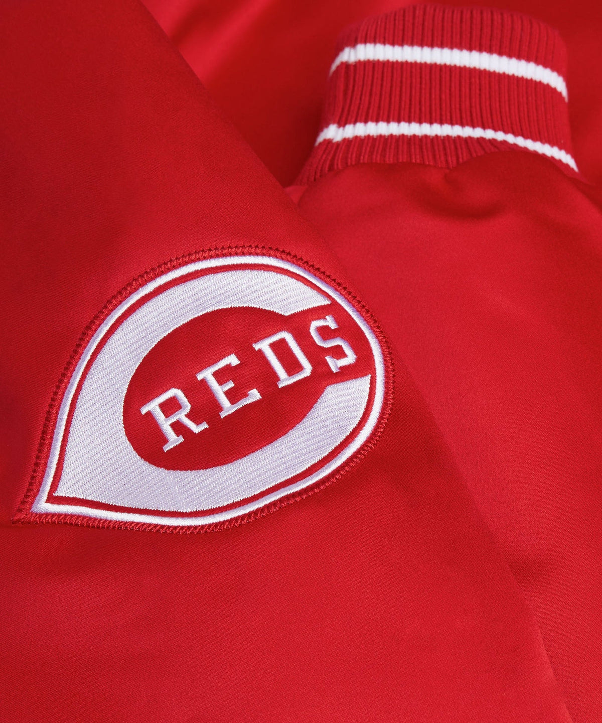 Cincinnati Heavyweight Satin Fan Jacket
