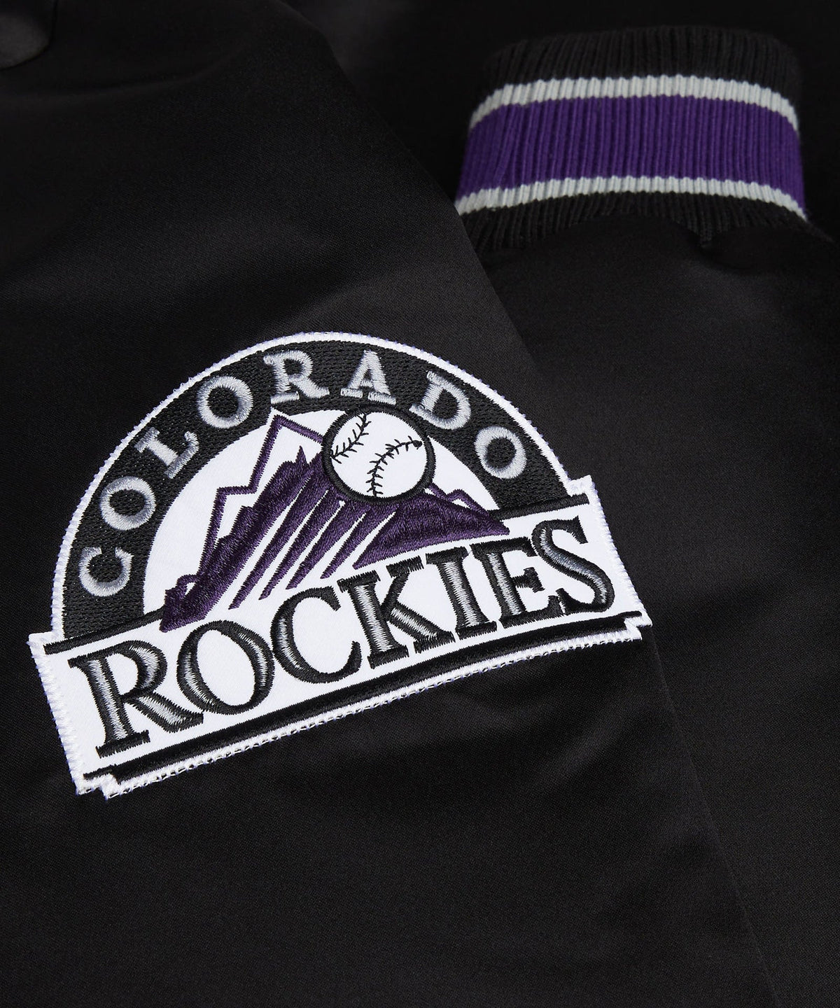 Rockies Heavyweight Satin Fan Jacket