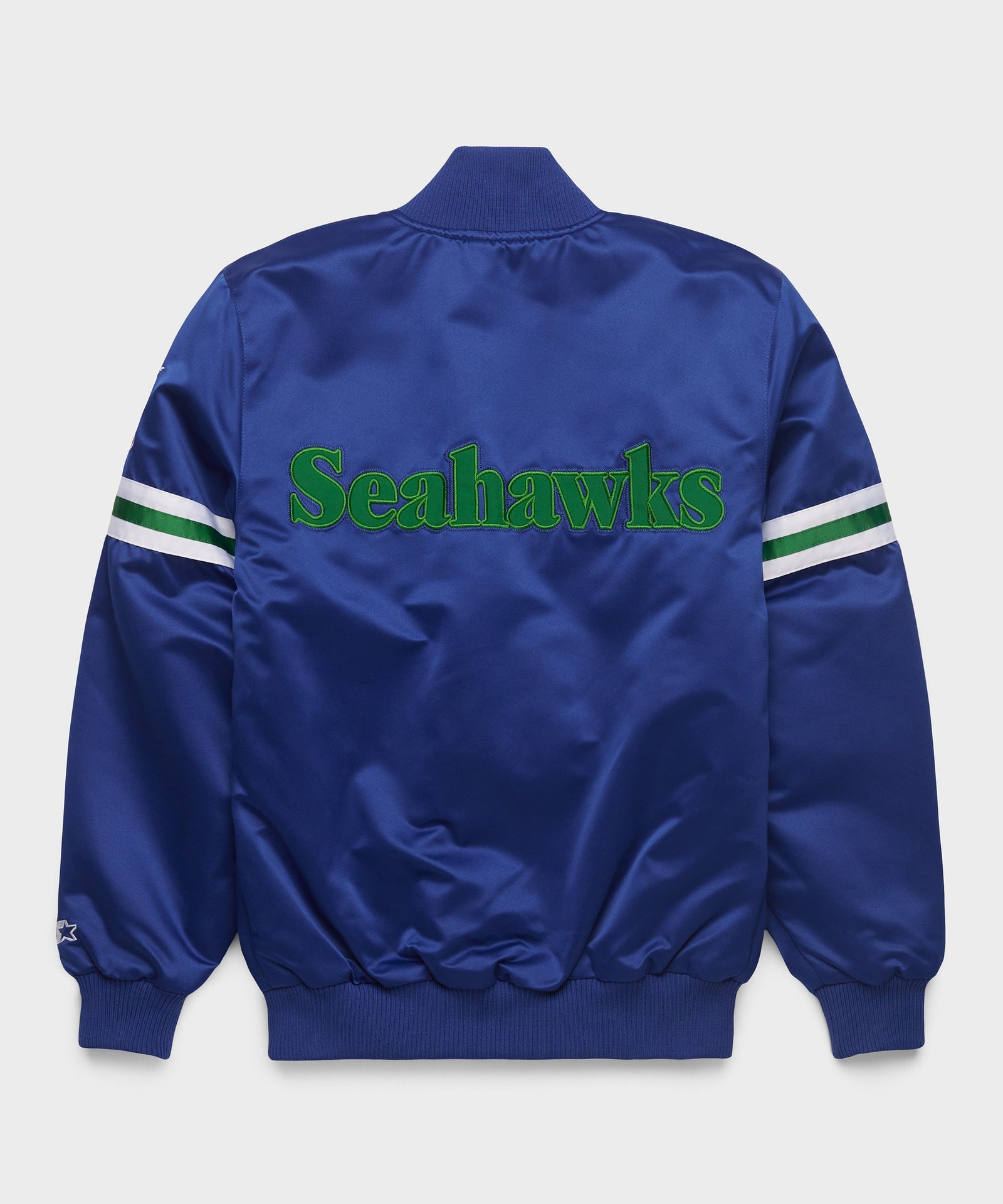 Seahawks Heavyweight Satin Fan Jacket Secondary image