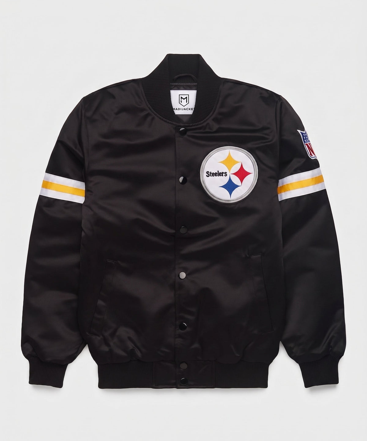 Steelers Heavyweight  Satin Fan Jacket Main image