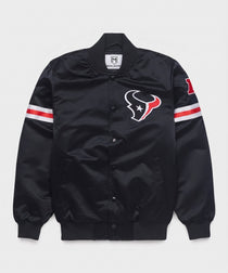 Texans Heavyweight Satin Fan Jacket
