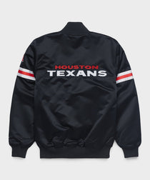 Texans Heavyweight Satin Fan Jacket