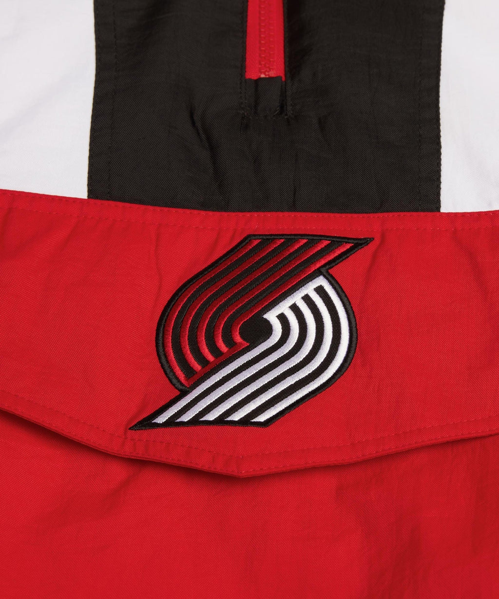 Trail Blazers Inspired Hooded Pullover Jacket