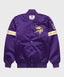 Vikings Heavyweight Satin Fan Jacket