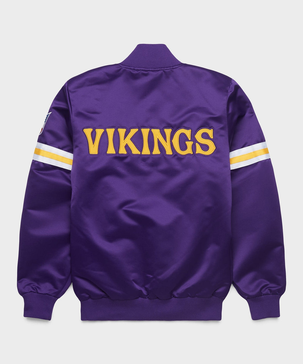 Vikings Heavyweight Satin Fan Jacket