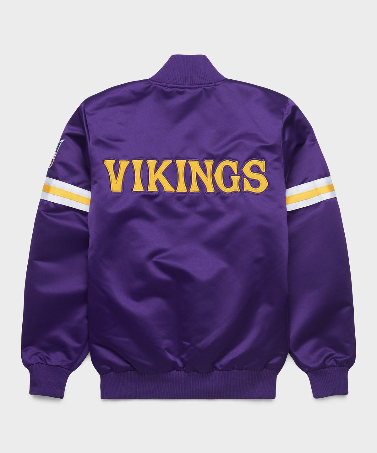Vikings Heavyweight Satin Fan Jacket