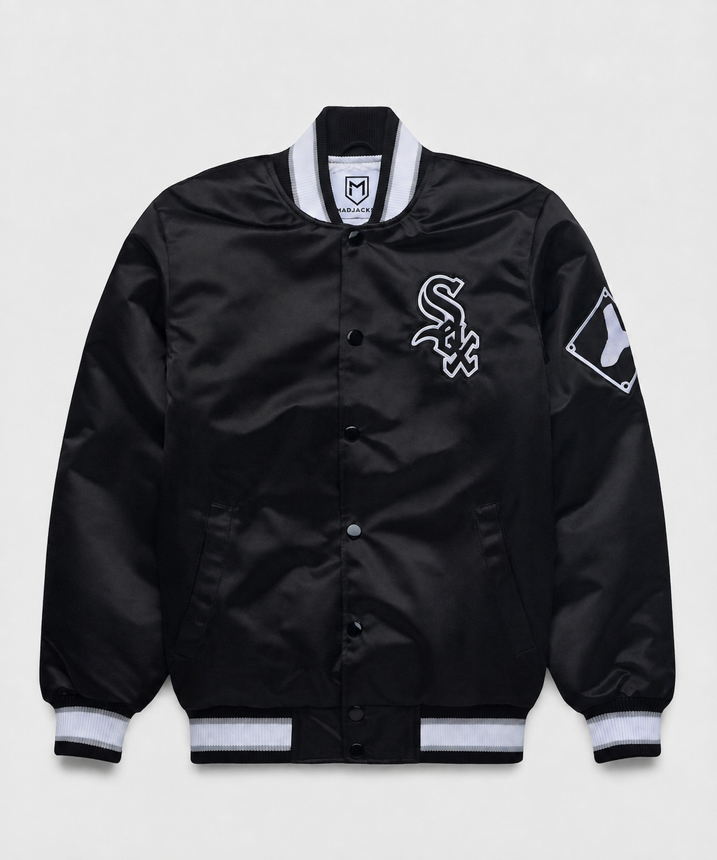 White Sox Heavyweight Satin Fan Jacket