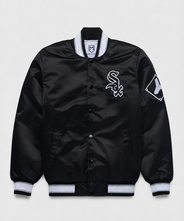 White Sox Heavyweight Satin Fan Jacket
