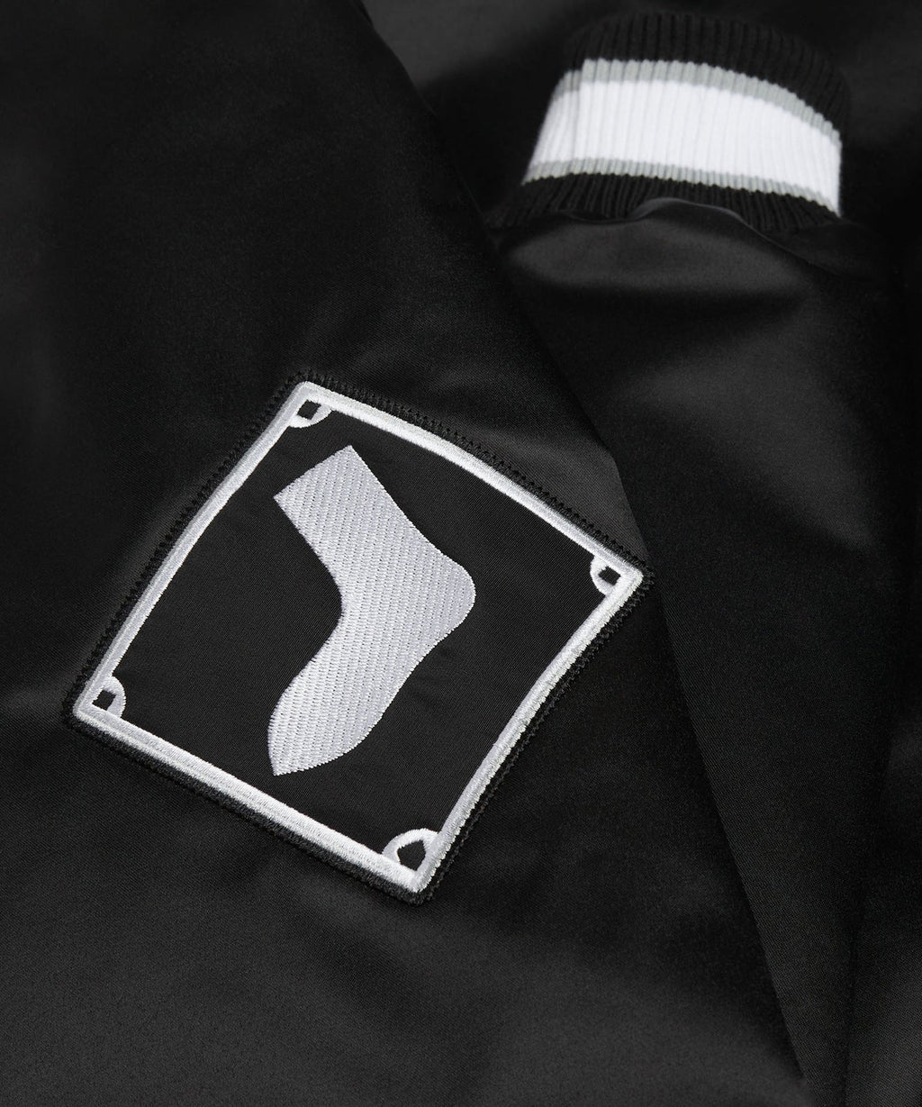 White Sox Heavyweight Satin Fan Jacket