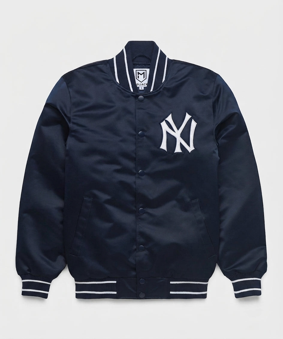 New York Yankees Heavyweight Satin Jacket Main image