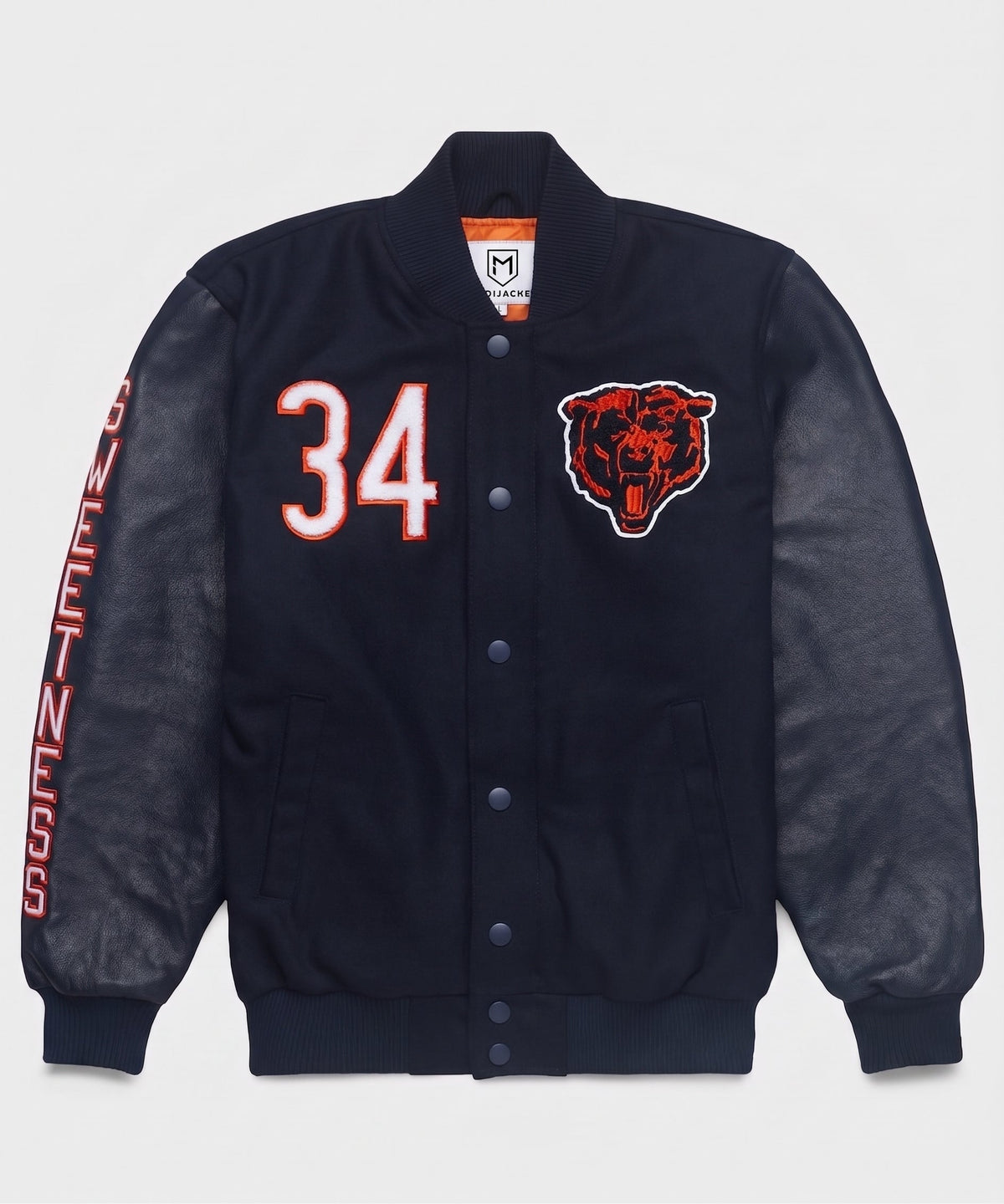 Bears Inspired "Sweetness" Varsity Jacket