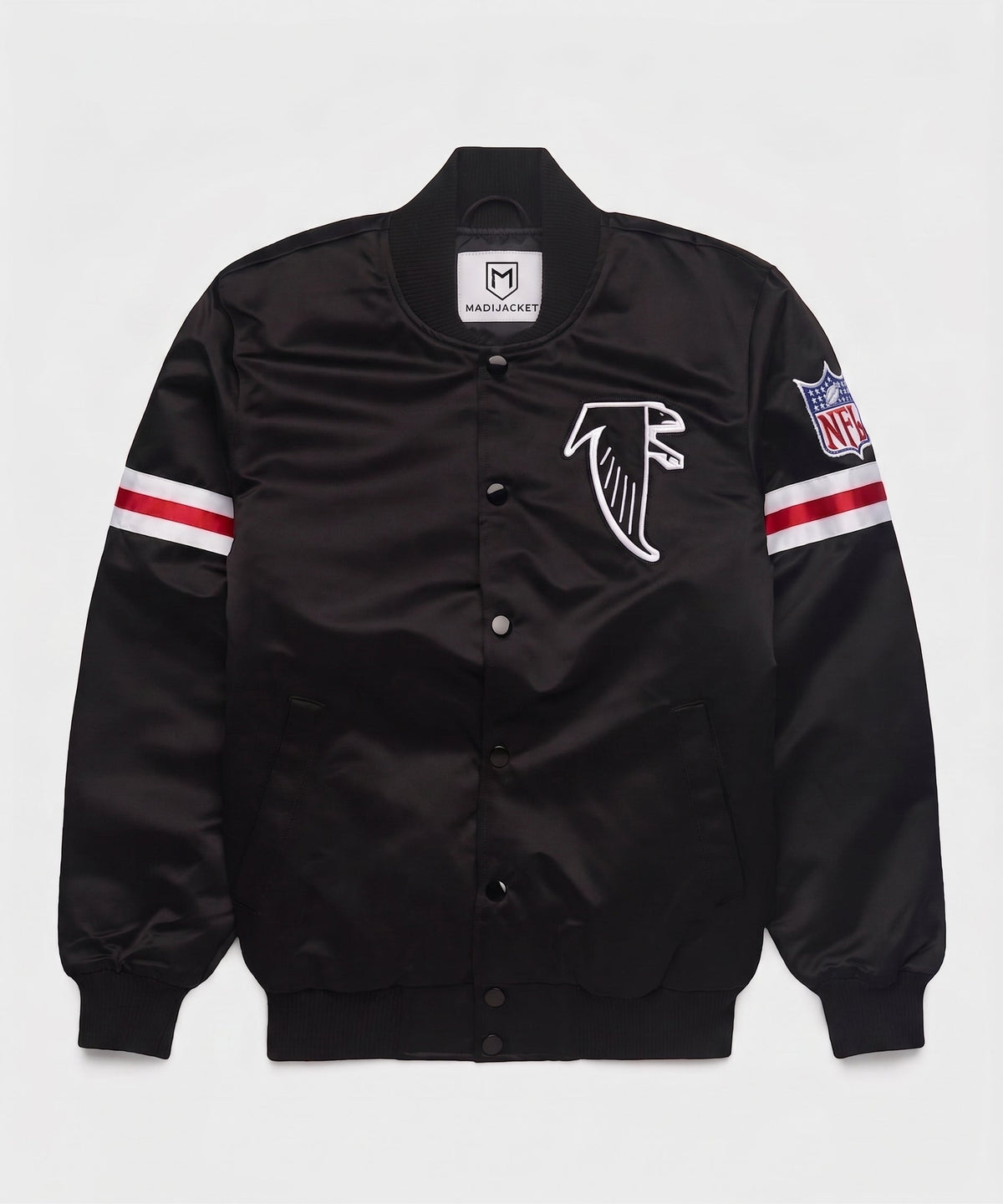 Falcons Heavyweight Satin Fan Jacket Main image