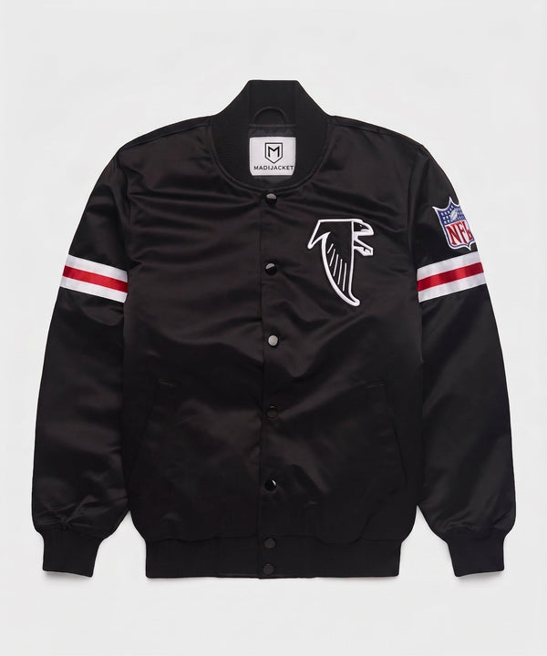 Falcons Heavyweight Satin Fan Jacket