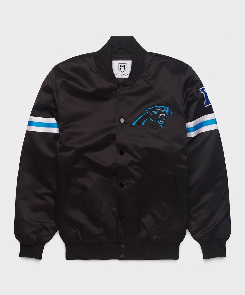 Panthers Heavyweight Satin Fan Jacket