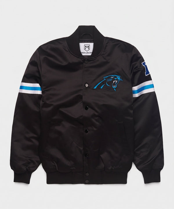 Panthers Heavyweight Satin Fan Jacket