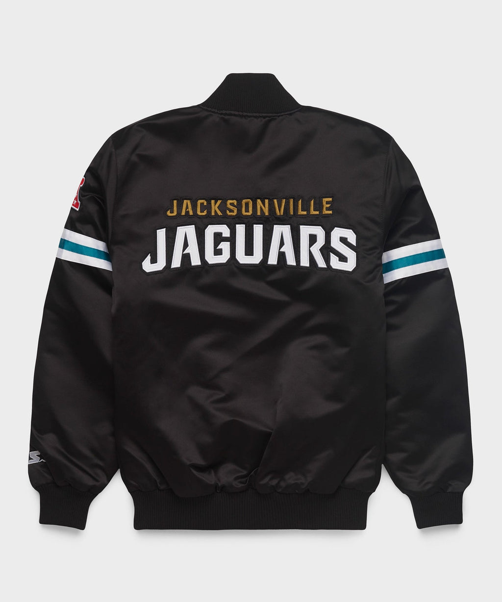 Jaguars Heavyweight Satin Fan Jacket