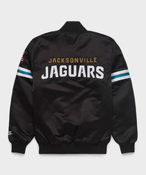 Jaguars Heavyweight Satin Fan Jacket