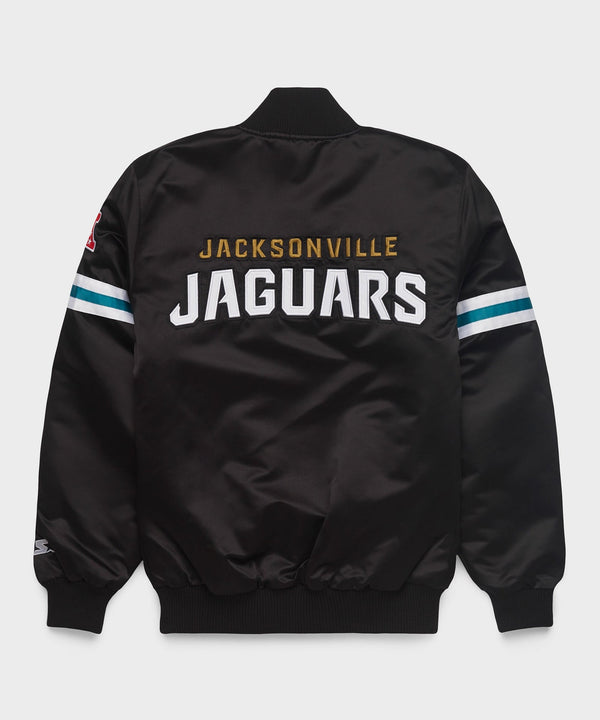Jaguars Heavyweight Satin Fan Jacket