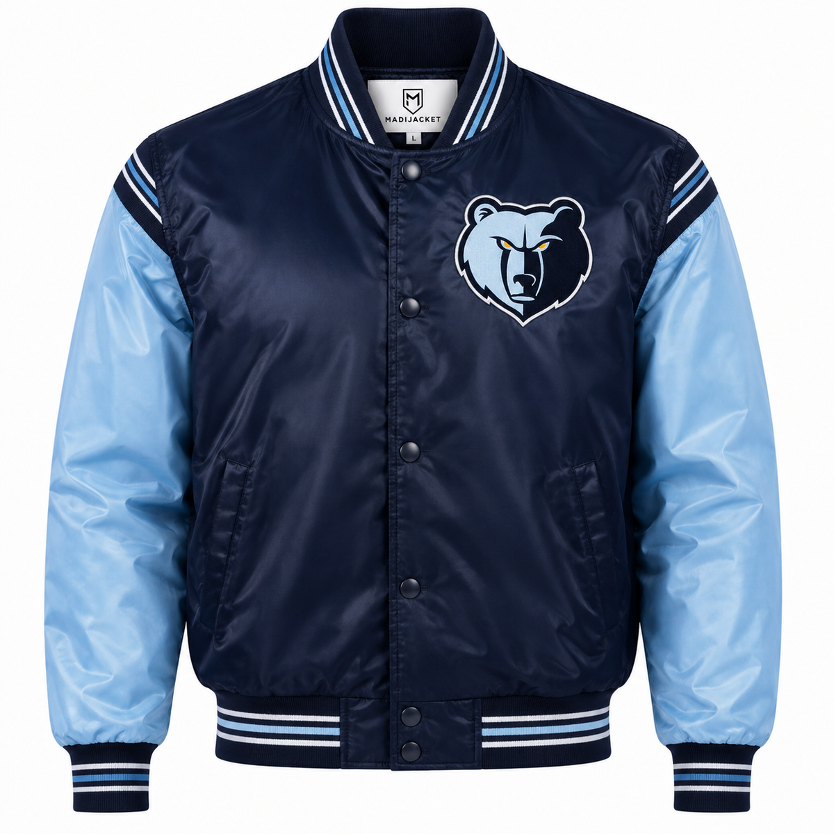 Memphis Grizzlies Heavyweight Satin Fan Jacket