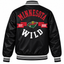 Minnesota Wild Full-Snap NHL Heavyweight Satin Jacket Back View