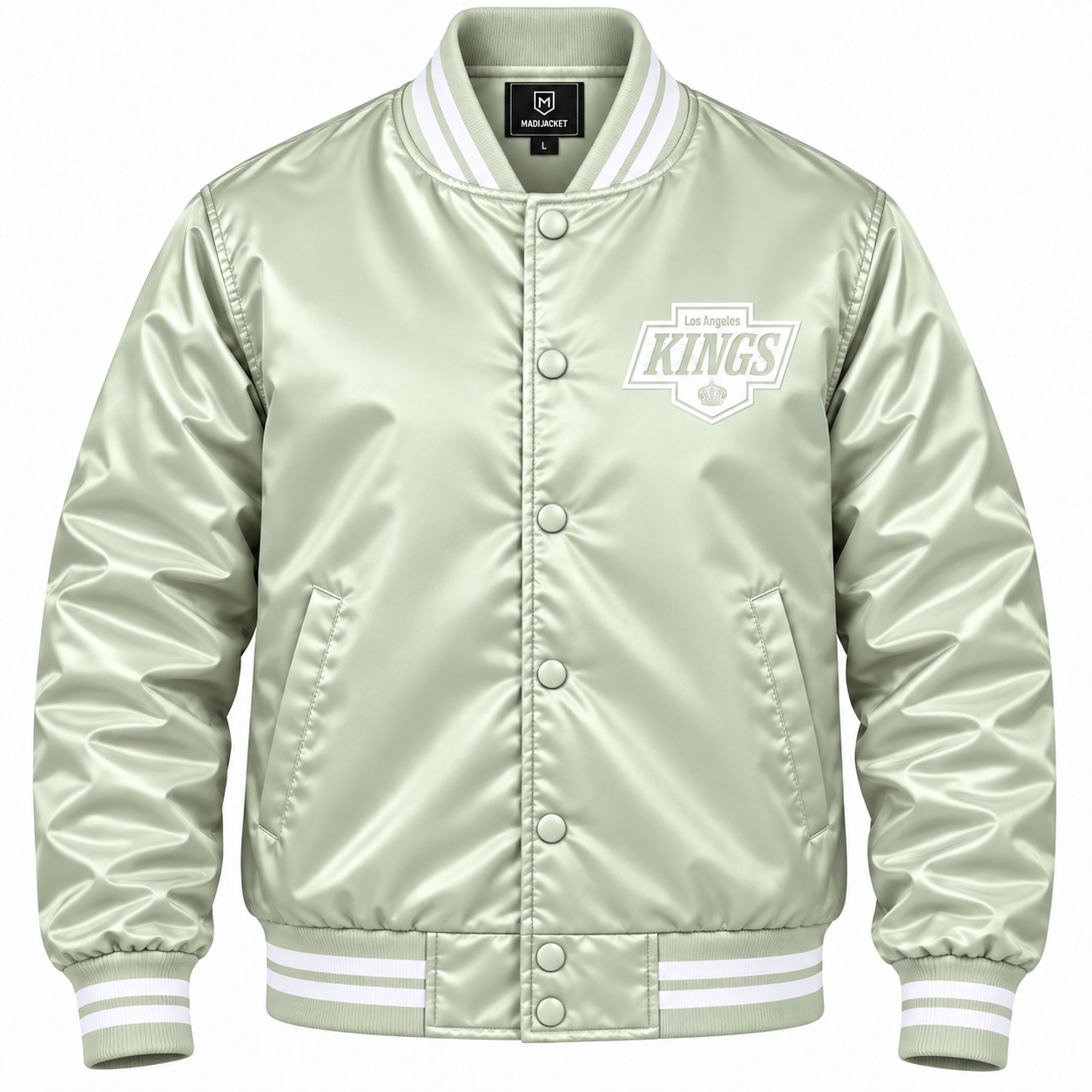 Los Angeles Kings Women Heavyweight Satin Jacket Secondary image