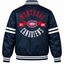 Montreal Canadiens NHL Heavyweight Satin Jacket Back View
