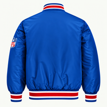 New England Patriots Retro Game Day Heavyweight Satin Jacket