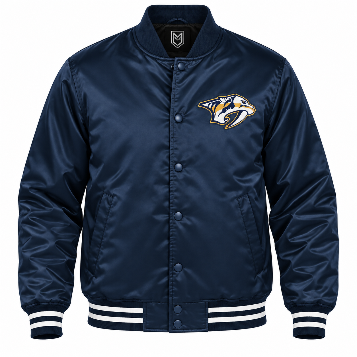 Nashville Predators Heavyweight Satin Jacket Secondary image