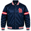 St. Louis Cardinals Stripe Sleeves Heavyweight Satin Jacket