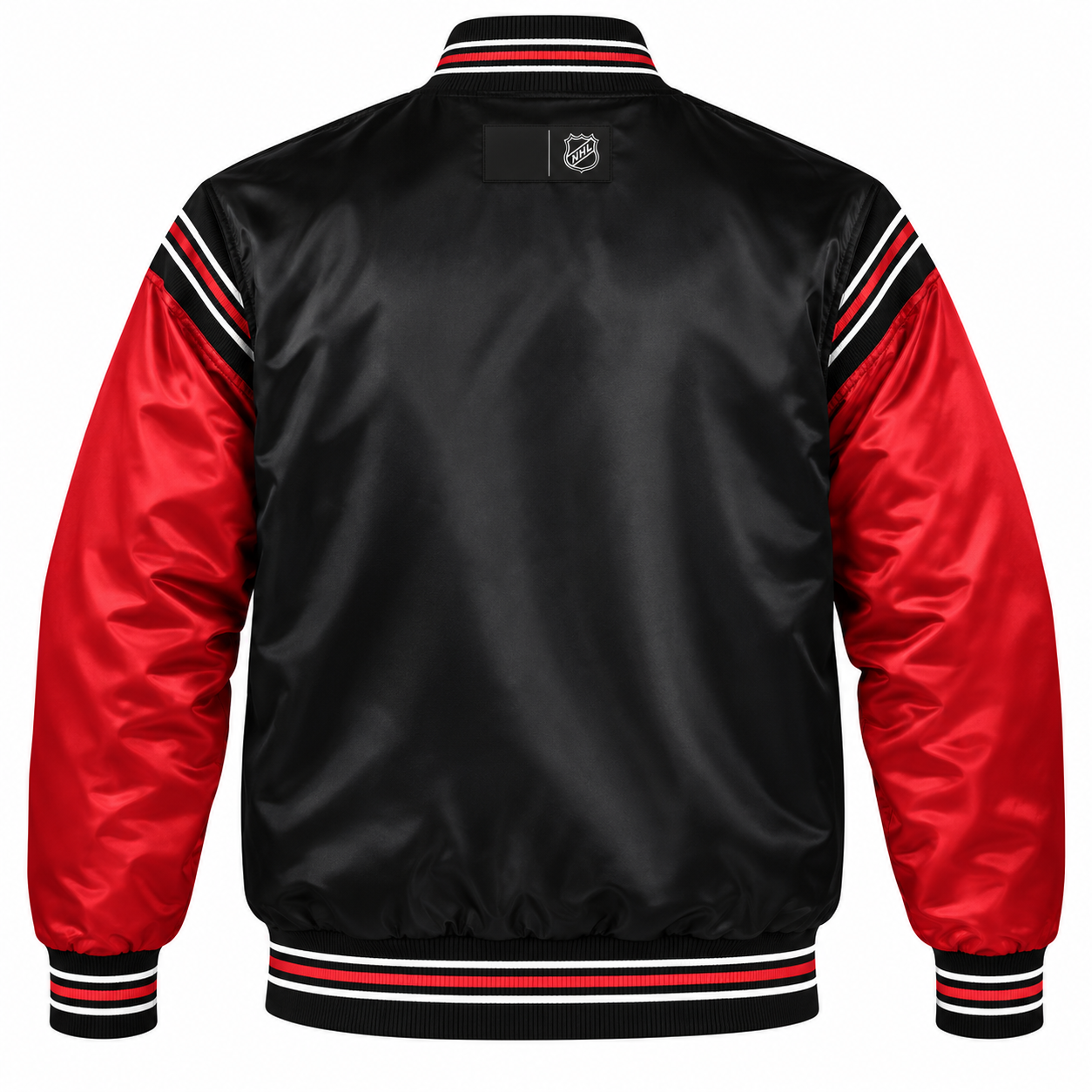 New Jersey Devils Varsity Heavyweight Satin Jacket Secondary image