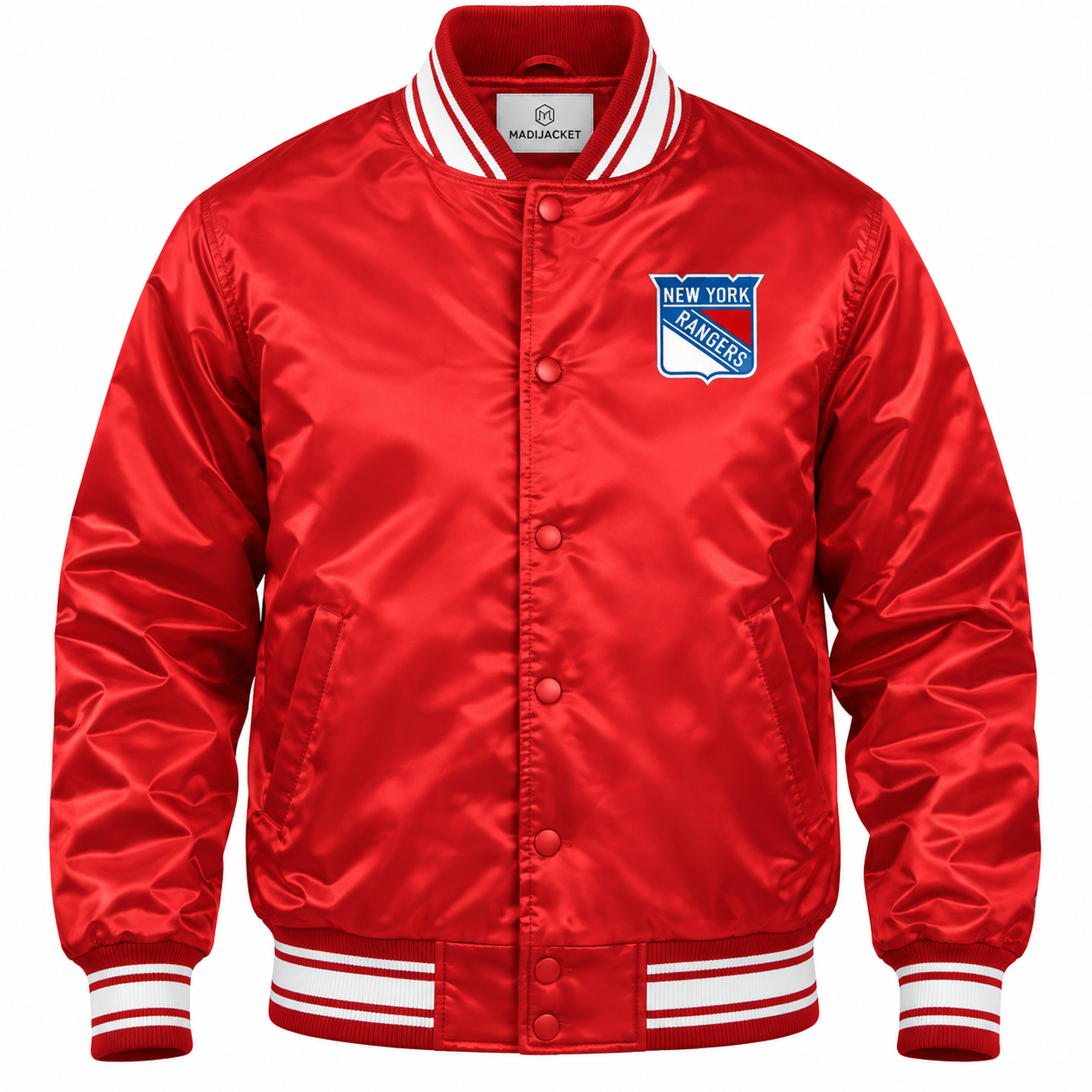 New York Rangers Heavyweight Satin Jacket Secondary image
